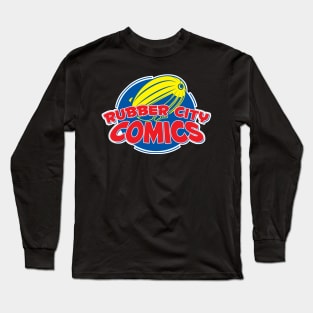 Rubber City Comics Logo Long Sleeve T-Shirt